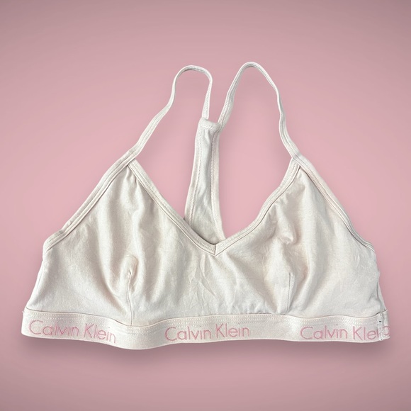 Calvin Klein Pink Sport Bra - Picture 2 of 7